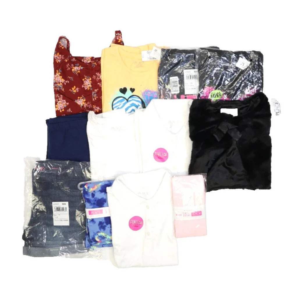 The Childrens Place Lot Of 12 Girls Size Large 10/12 Mixed Season Tops Bottoms